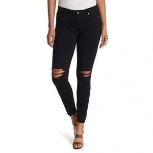 Paige black Verdugo crop in in slate black